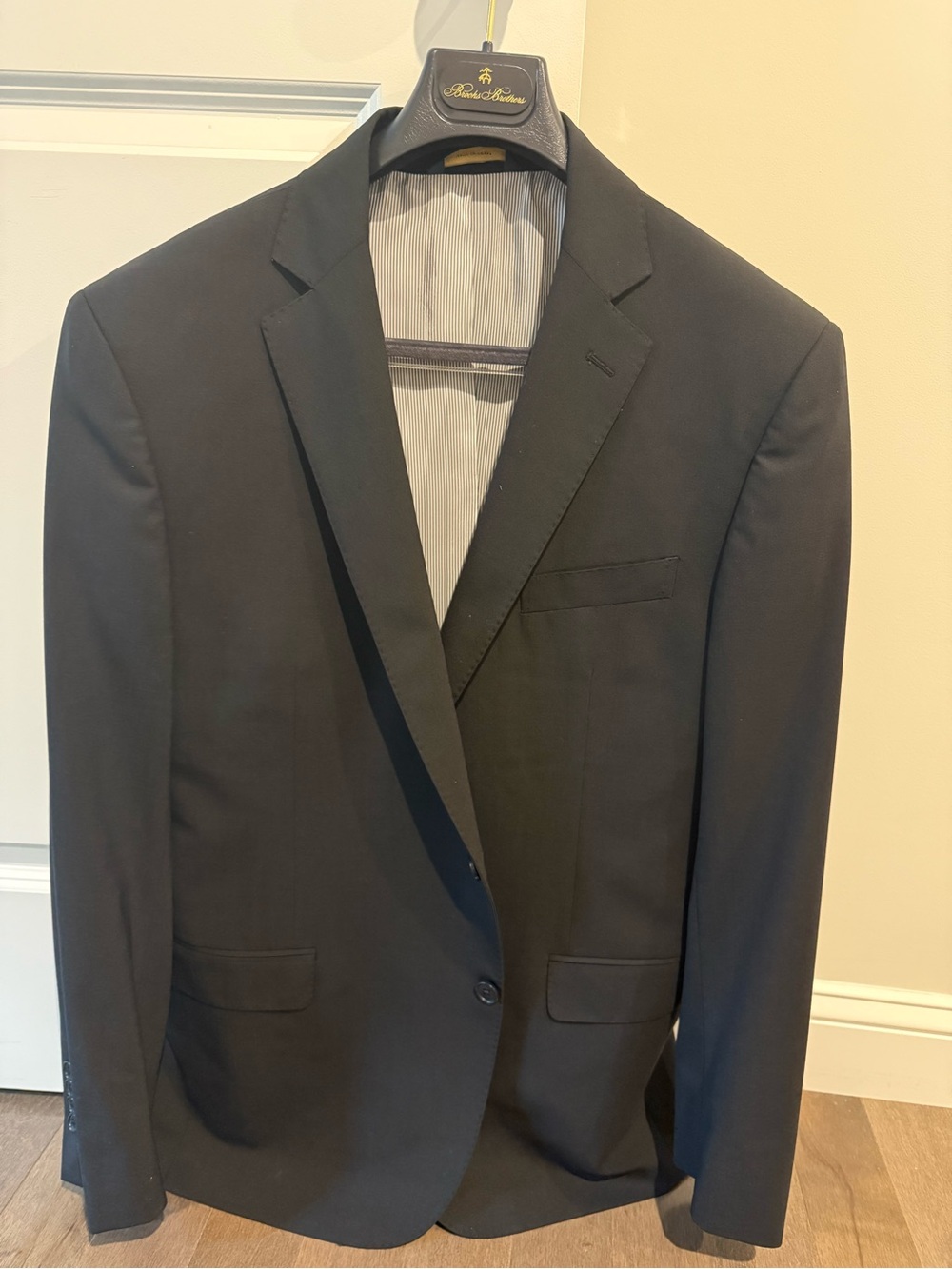 Men's Black Brooks Brothers Suit